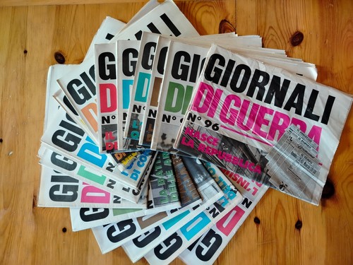 Giornali guerra - "giornali, guerra"