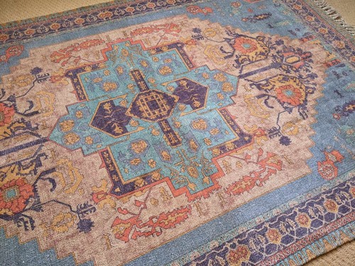 Tappeto runner 120x180cm blu - tappeto,