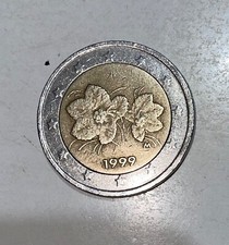 moneta 2 euro fiori 1999