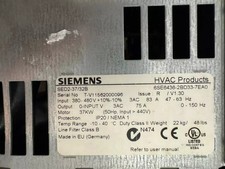 SIEMENS MICROMASTER 430 6SE6436-2BD33-7EA0 37kW SPEDIZIONE 1GG