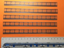 Ringhiera Balconi Decorata Ferro Battuto 19 cm SCALA H0 HO 1/87 - TRENINI