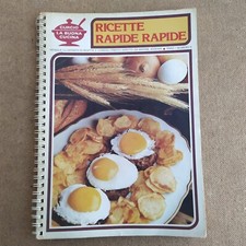 CURCIO LA BUONA CUCINA - RICETTE RAPIDE RAPIDE ANNO 1 N. 8 MARINA ADREANI