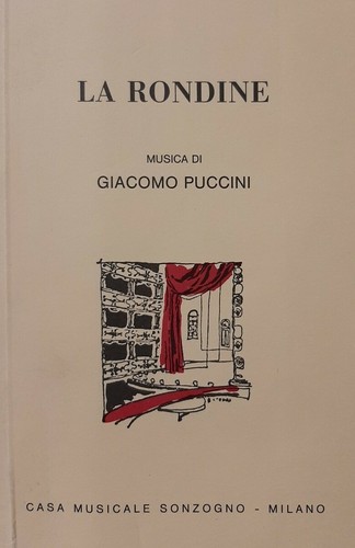 Puccini rondine - puccini,