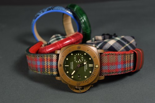 Correa reloj textil algodón - reloj,