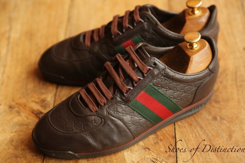 Gucci ace monogram marrone - ace,