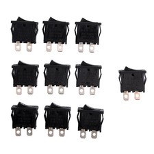 10x AC 125V/12A 250V/10A SPST