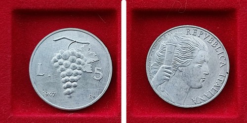 Lire uva 1947 riconio - lire,