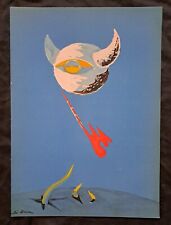 Andre Masson "La Luna" dalla Verve 2 1938 - Litografia originale