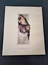 1927 ORIGINALE TAVOLA DI GUIDO