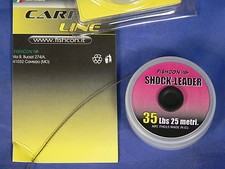 Shock leader Fishcon 35 lb, costruzione di snag antitaglio, cozze, Carp-fishing