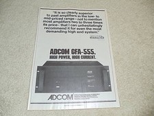 Adcom GFA-555 Amplificatore