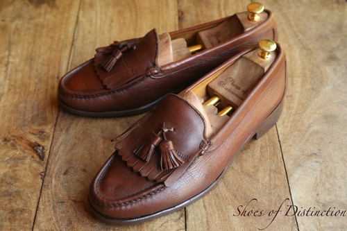 Mocassini scarpe alden brown - mocassini,