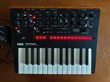 KORG Monologue Black SINTETIZZATORE ANALOGICO  25 TASTI NERO + ALIMENTATORE ORIG