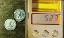 Moneta greca 2 volte Plotemaios