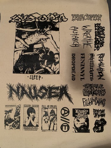 Toppe crust punk errate - punk,