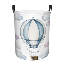 Hot Air Balloon Round Laundry