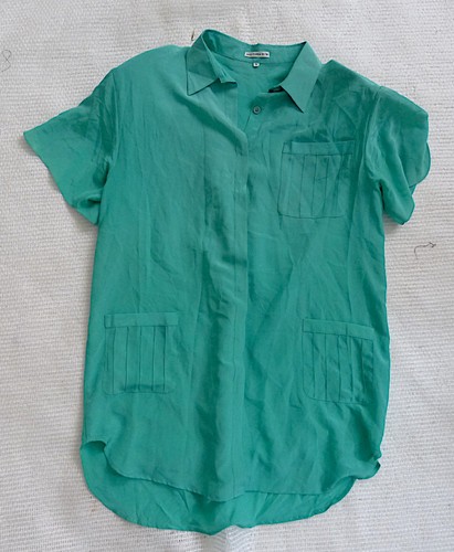 100 pura seta blouse chemise - pura,
