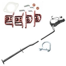 Tubo centrale + silenziatore