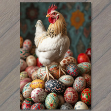 Art Print Rooster Chicken