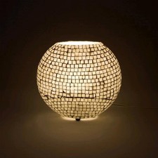 Lampada da tavolo in vetro