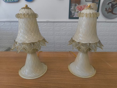 Coppia lumetti barovier - di,