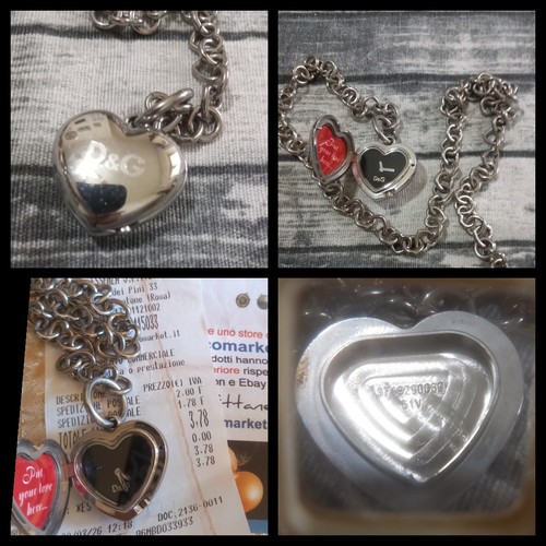 Time collana orologio - d&g,