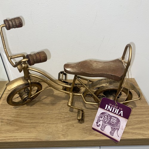 Wood metal bicycle - wood, &