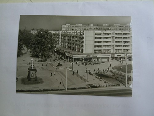 Dresda neustädter markt - ak,