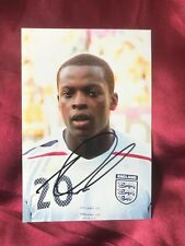 Autografo NEDUM ONUOHA-U21 ENGLAND-Ex-Queens Park Rangers/Salt Lake-firmato