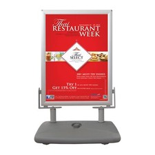 Espositore antivento porta
