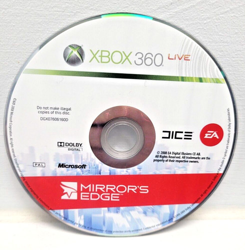 Mirror edge xbox 360 - mirror's, uk