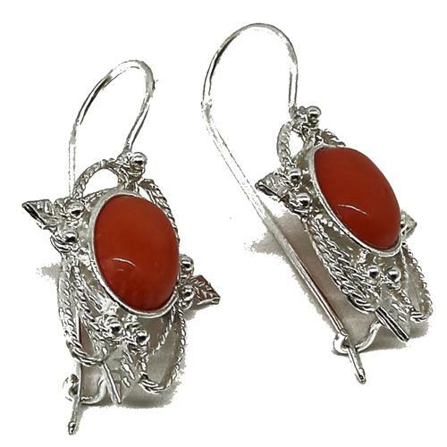 Coralli sardegna orecchini - coralli,