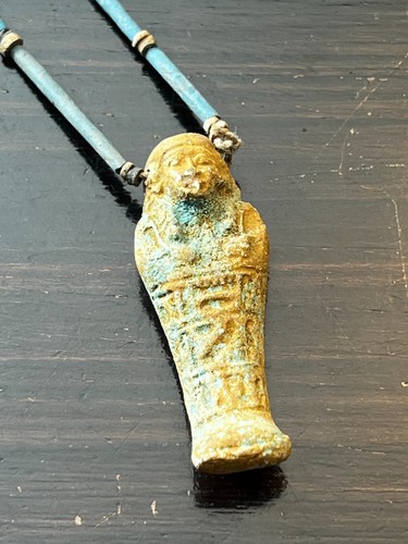 Collana ushabti antica egizia - ushabti,