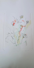 Incisione serigrafia firmata - , e