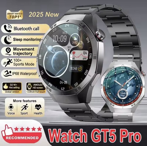 Smartwatch pro gps - gt-5, nfc