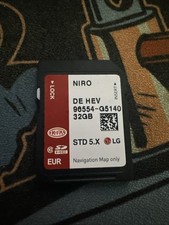 SCHEDA SD NAVIGAZIONE SATELLITARE PER KIA NIRO 2018 EUROPA USATA 96554-G5140 STD