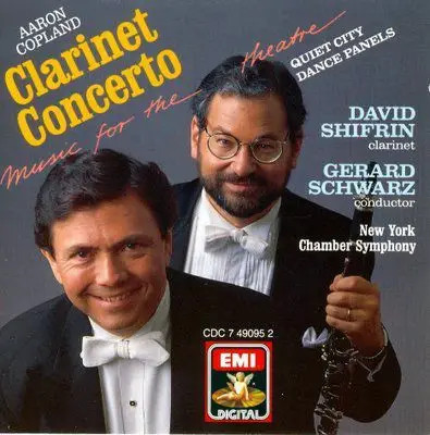 Copland clarinet concerto - cd,