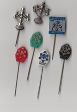 Vintage Belgium Atomium Brussel Bruxelles pin badges 1960s