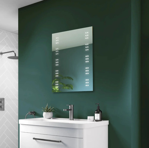 Specchio bagno illuminato - , a