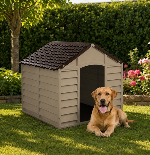 Cuccia per cani pvc marrone - cuccia, da