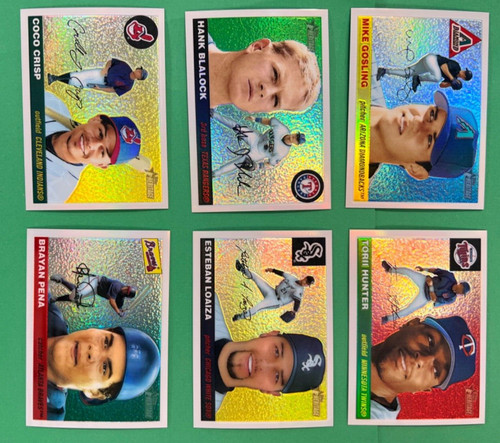 Lotto rifrattori cromati topps - cromati,
