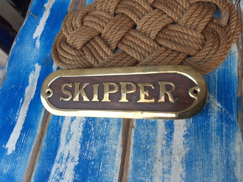 Insegna skipper porta - da,