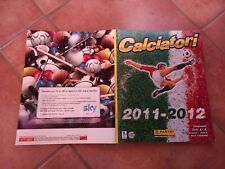 ALBUM COMPLETO FIGURINE PANINI CALCIATORI 2011 2012 CON AGGIORNAMENTI