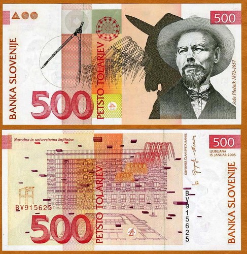 Slovenia 500 tolarjev - slovenia,,