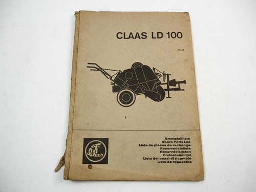 Claas ld100 pressa bassa - claas,