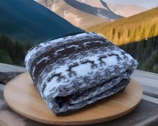 Coperta lana naturale di lusso