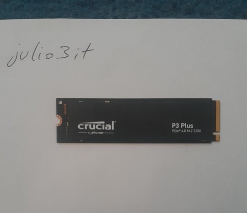 Ssd nvme crucial - ssd, plus
