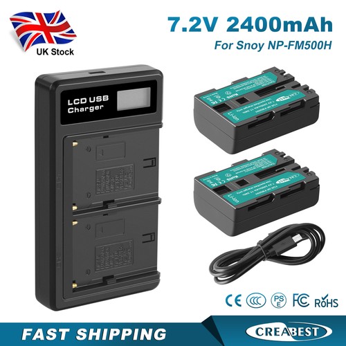 Fm500h batteria doppio - np-fm500h, +
