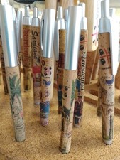 PENNA PENNE IN SUGHERO SCRITTA