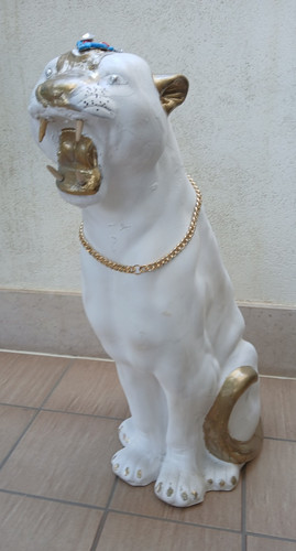Scultura pantera giaguaro - scultura,